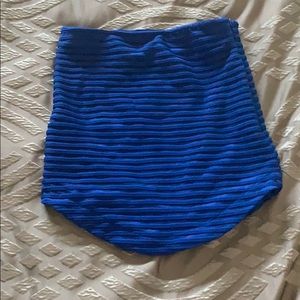 Akira blue mini skirt